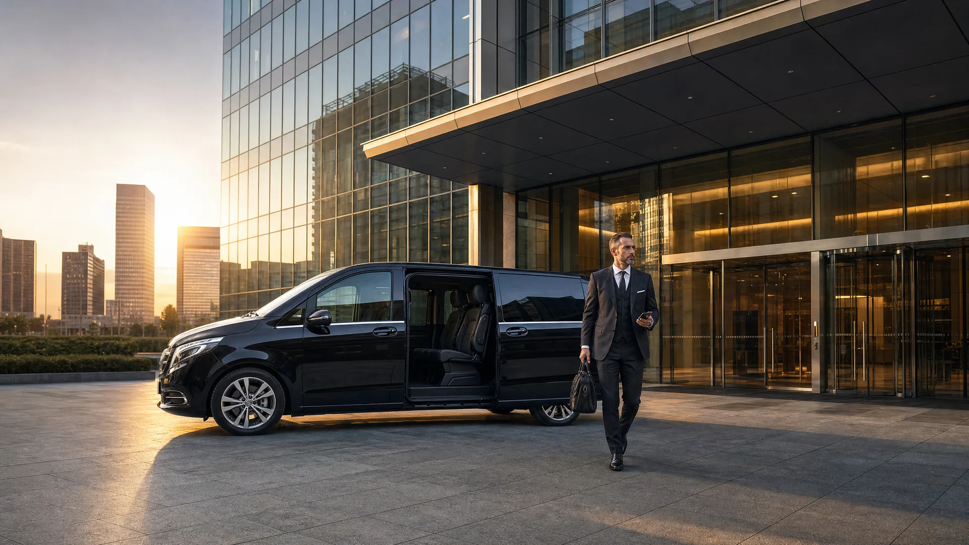 Корпоративный трансфер Mercedes-Benz V-Class